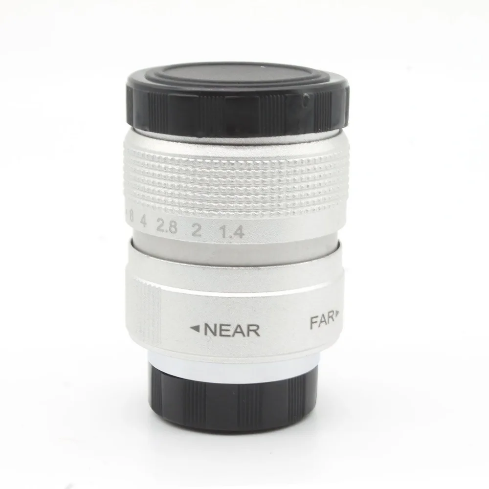 FUJIAN 25 мм f/1 4 крепление для объектива видеонаблюдения + макрокольцо Panasonic Micro 4/3 m4/3