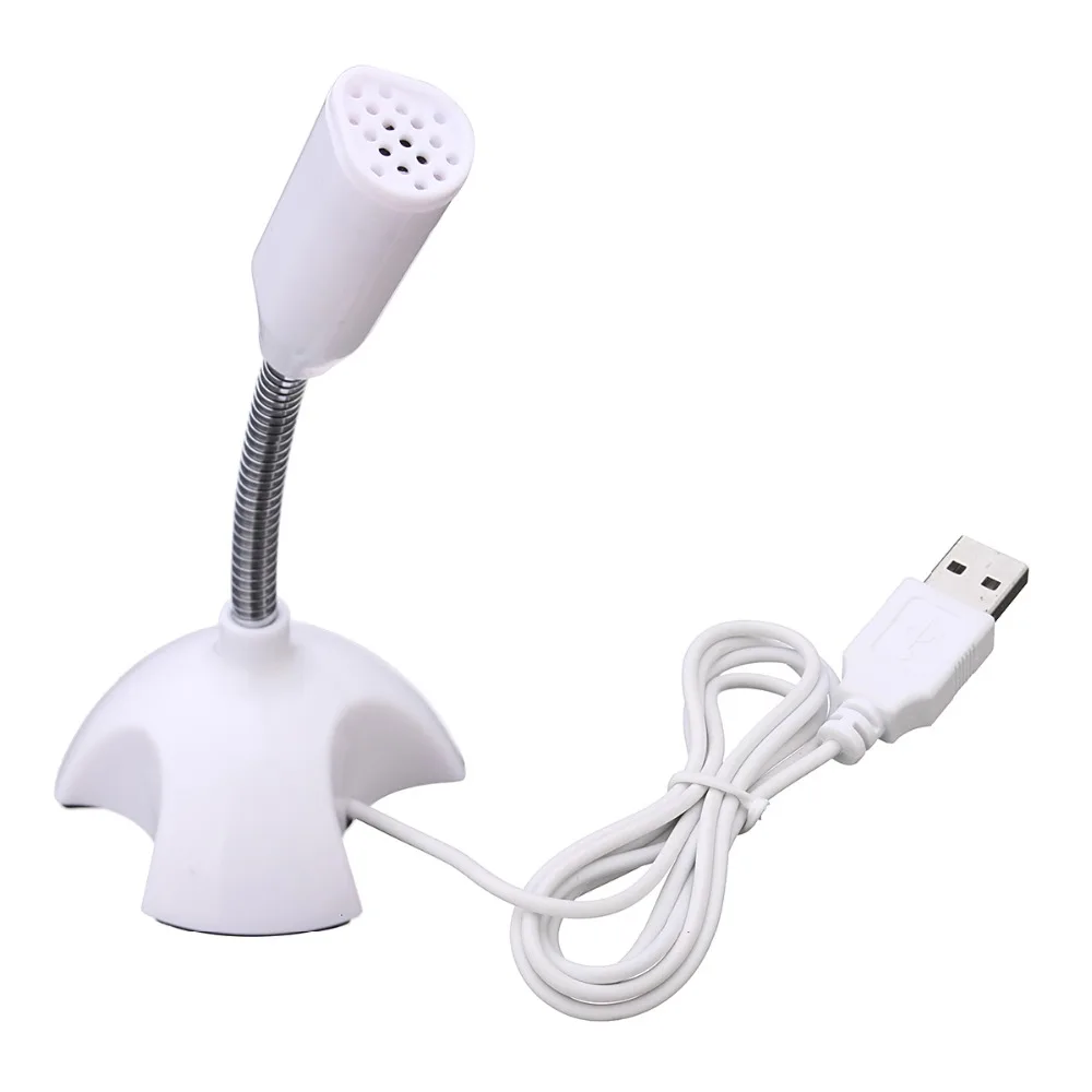 Мини USB настольный микрофон портативный компьютер PC Тетрадь проводной