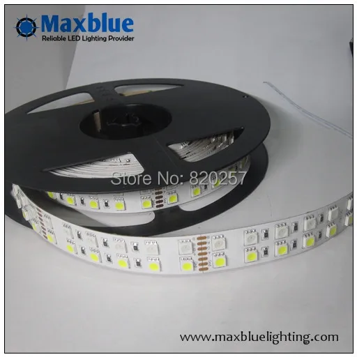 DHL EMS Бесплатная доставка Партия из 20 м/лот (5 м/катушка) DC24V RGBW RGB + теплый