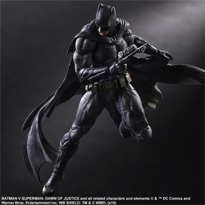 Экшн-фигурка PLAY ARTS Лига Справедливости 25 см Бэтмен знак в фильме против Супермена