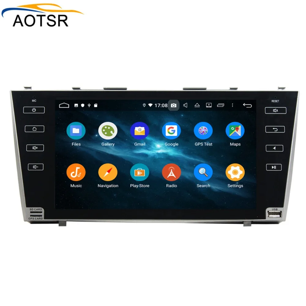Автомагнитола 2DIN 9 дюймов Android 0 8 ядер 4 Гб + 64 ГБ DVD плеер для Toyota Camry 2007 2008 2009 2010 2011