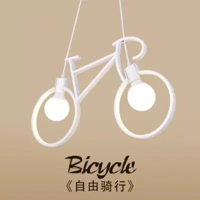 BANGERK Лофт стиль Железный велосипед Droplight современные светодиодные подвесные