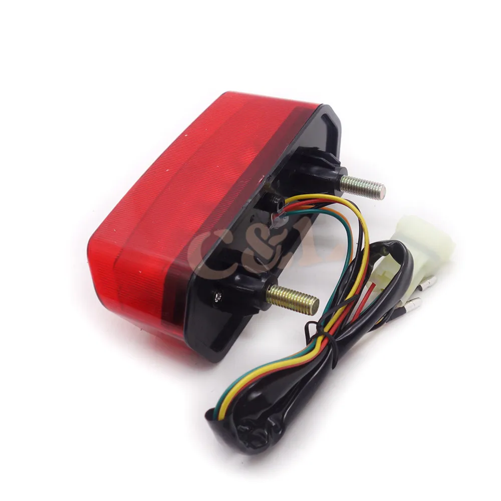 Красный светодиодный сигнал поворота заднего хода для мотоцикла Honda Grom 125 MSX CB/CBR650F