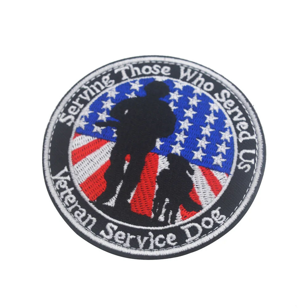 Нашивки военные США для обслуживающих тех кто обслужит ветеранов собак армии