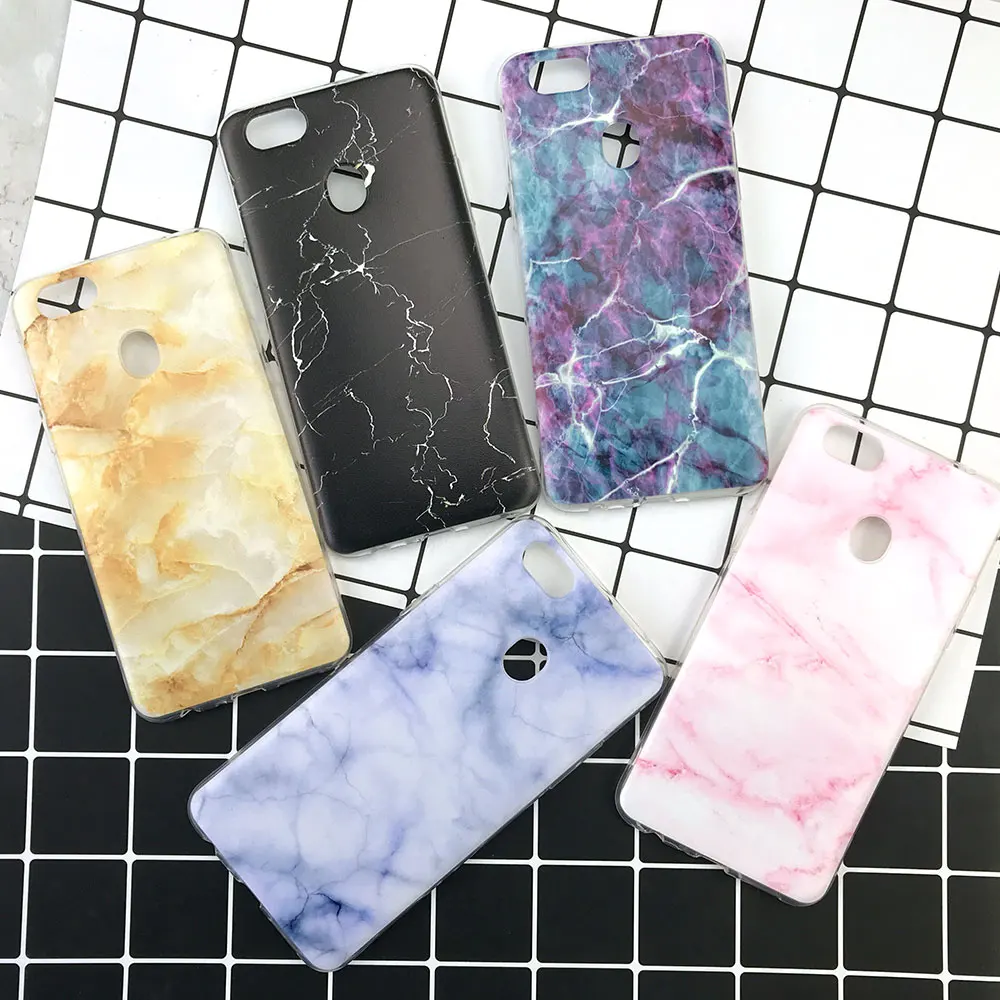 Текстура гранита мрамора чехол для телефона OPPO F5 R15 A83 F7 F3 F1S R11 plus R9S F1 A77 A59 ТПУ