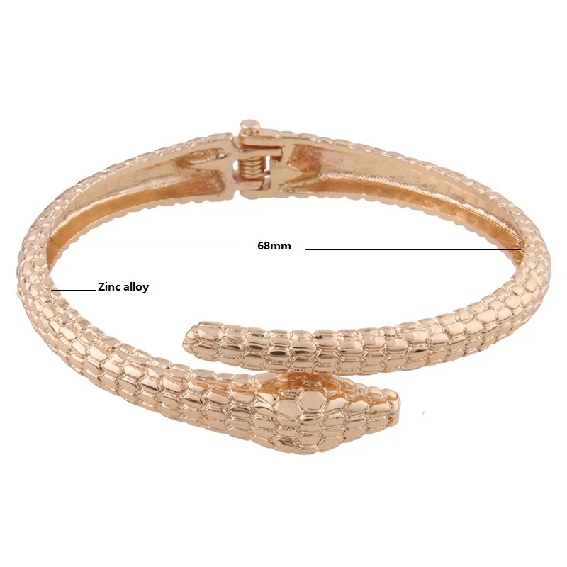 Женский браслет с пряжкой NeeFuWoFu Открытый из цинкового сплава градиентом