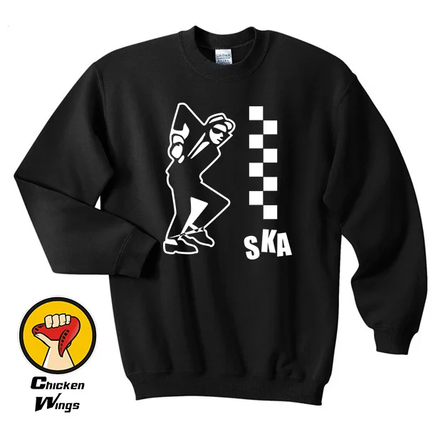 

Walt Jacobs ska top 2 tone two mod madness dancing rude boy Top Crewneck Sweatshirt Unisex More Colors XS - 2XL