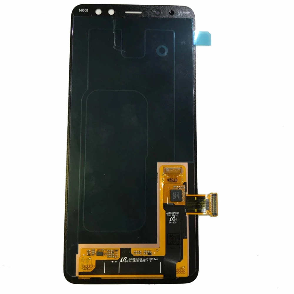 ЖК-дисплей для Samsung Galaxy A8 2018 A530 A530F A530DS A530N Super AMOLED 100% протестированный рабочий