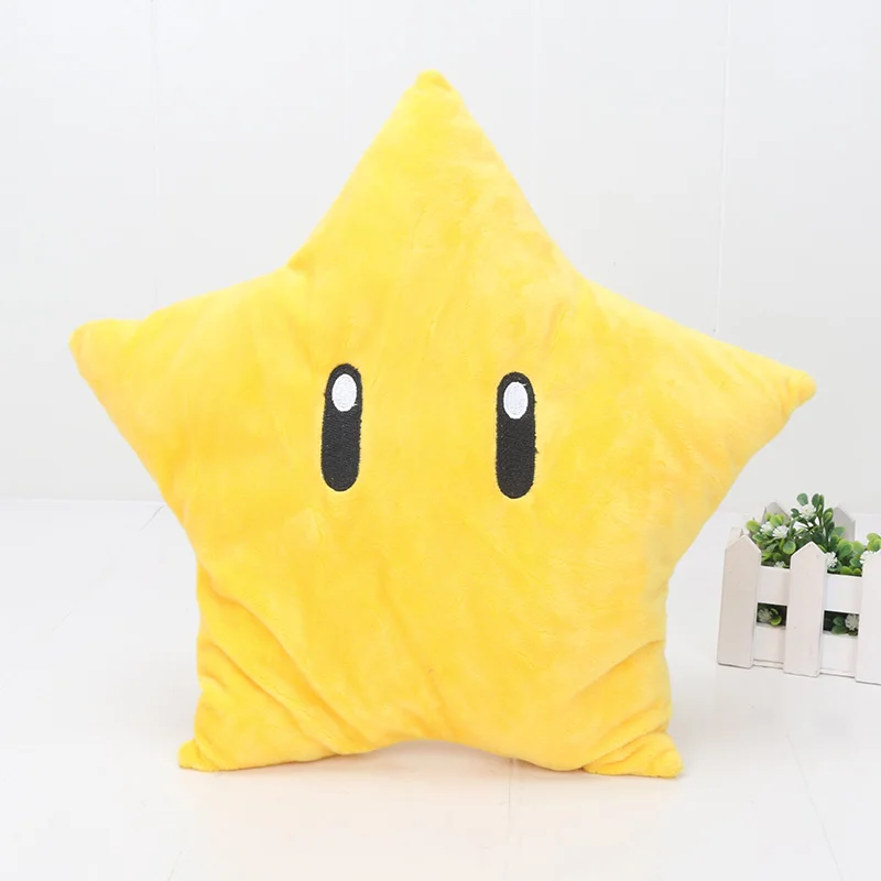 786 33cm Star 18-40 см аниме игры Super Mario Bros Плюшевые игрушки гриб жаба Yoshi Сухие Кости Koopa Iggy Мягкие плюшевые игрушки детские подарки - Цвет: 786 33cm Star
