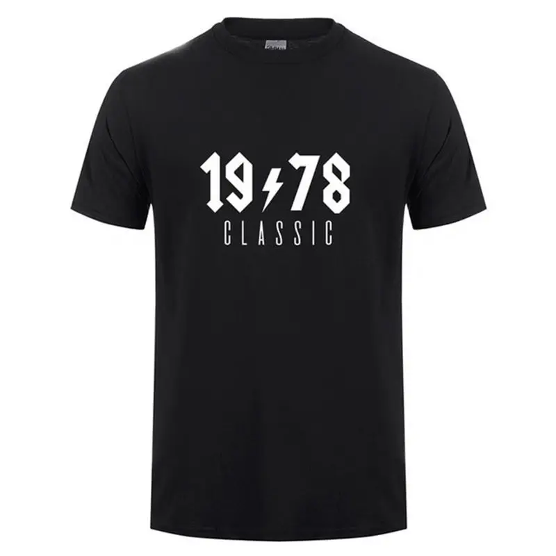 1978 цифровая печать летняя забавная Мужская футболка Классическая хлопковая