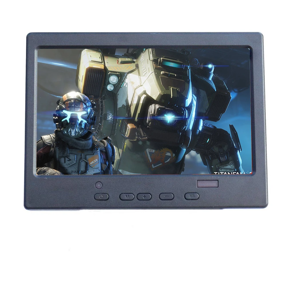 7 &quotTFT экран дисплея 1024x600 ЖК монитор TFT Led AV вход/VGA/HDMI Встроенный динамик совместим