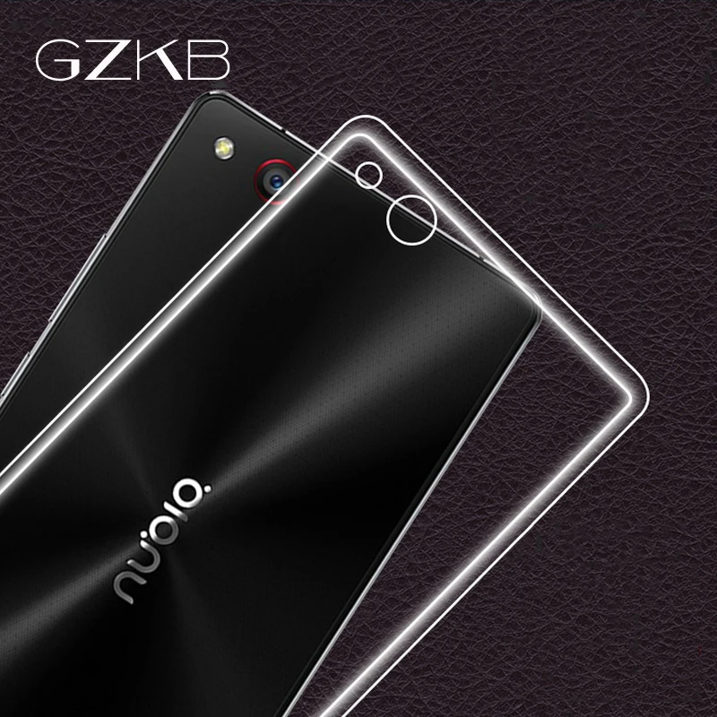 Для zte Нубия Z9 мини случае gzkb Mini чехол прозрачный Ультратонкий силиконовый ТПУ