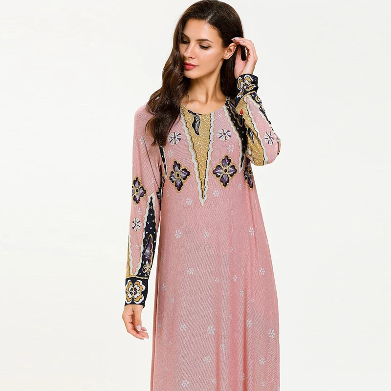 

Vestidos Compridos Abaya Dubai Turkey Islamic Muslim Dress Caftan Marocain Kaftan Ramadan Elbise Hijab Eid Dresses Robe Femme