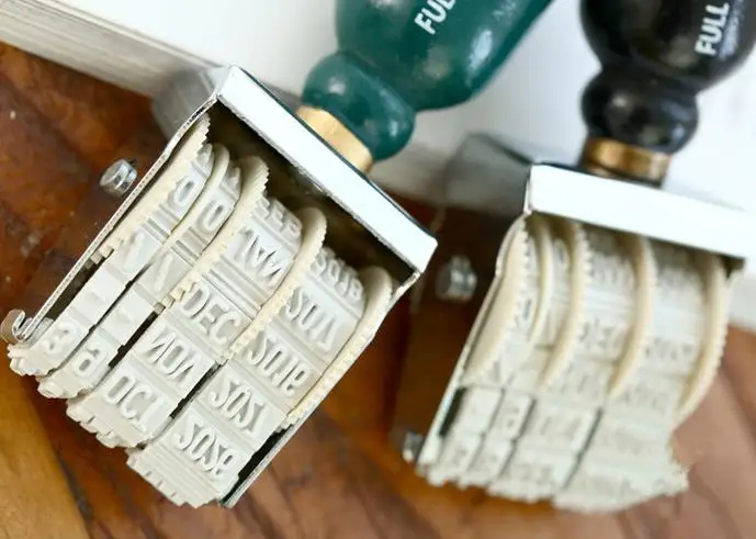 1 шт. винтажный штамп с датой DIY печать прозрачные штампы для скрапбукинга рождественские штампы для изготовления открыток
