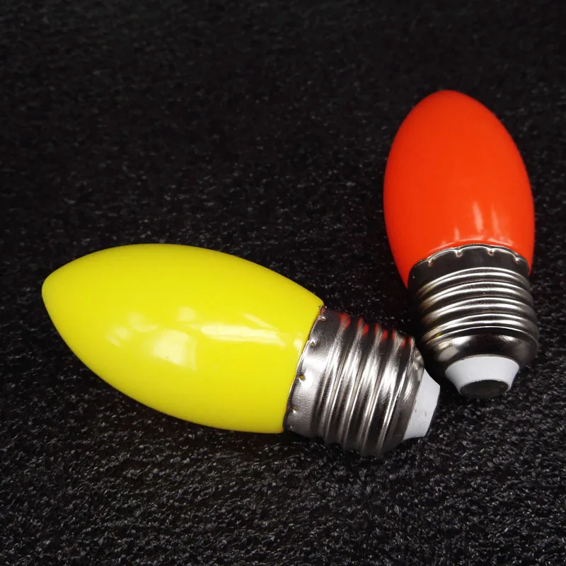 Красный желтый E27 LED свеча лампа подсвечник небольшой благоприятный лотос 220В 20 шт