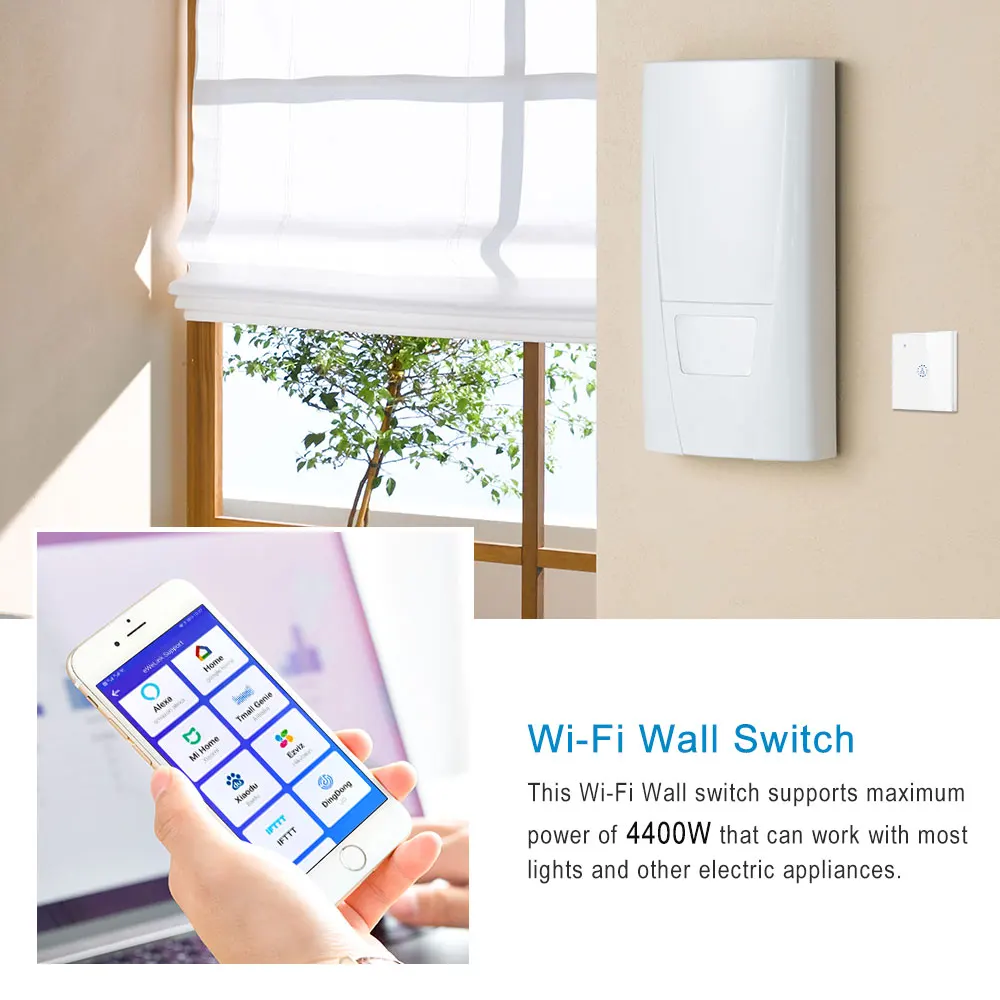 Умный котельный переключатель 1 шт. Wi Fi водонагреватель управление через
