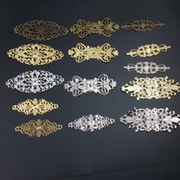 10 20pcs 26 5cm filigree metal connector for jewelry making diy accessories pendant