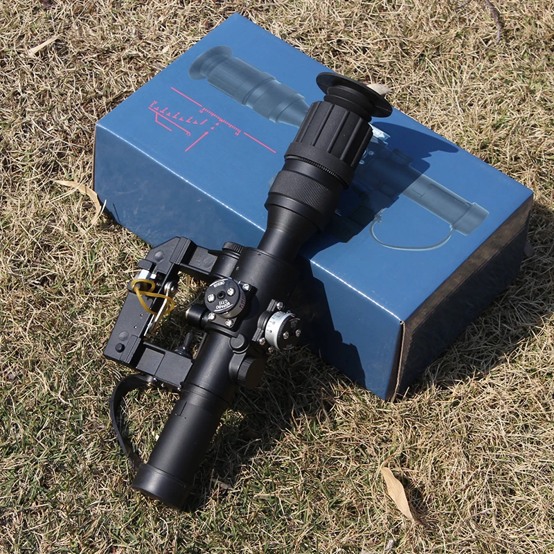 Новый оптический прицел тактическая Охота SVD драгунов Оптика 4x26 Красная