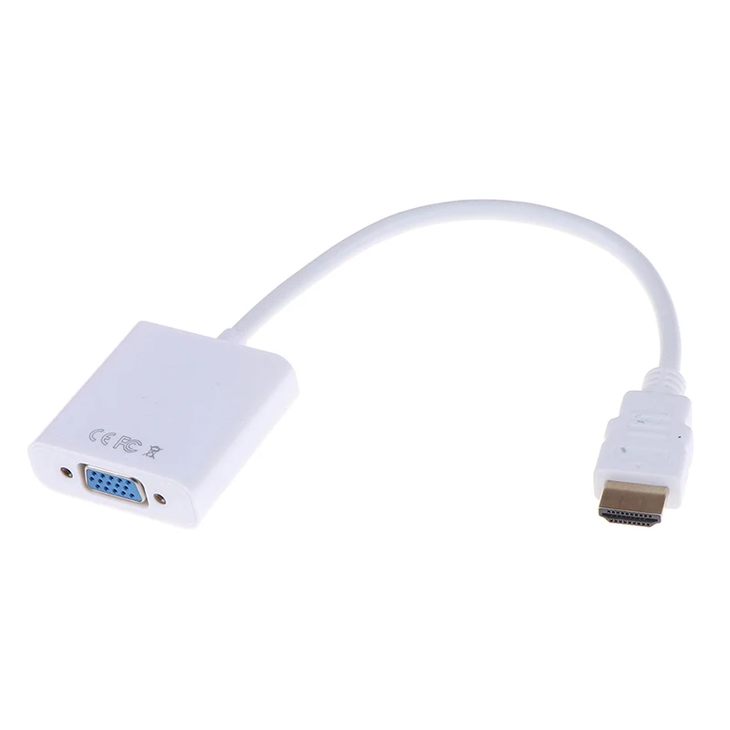 Новый HDMI в VGA адаптер 1080P цифро аналоговый преобразователь кабель для Xbox PS4 ПК