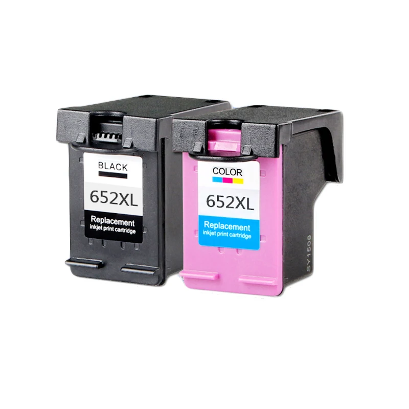 Совместимые чернильные картриджи LuoCai для HP 652 XL Deskjet 1115 1118 2135 2136 2138 3635 3835 4535 4536 4675