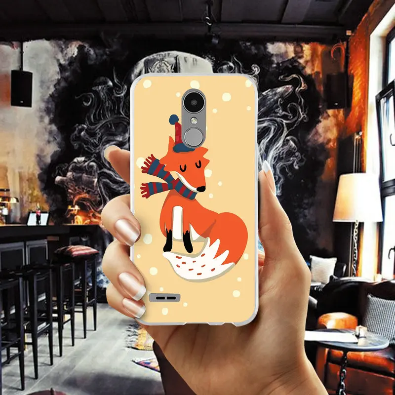 For LG K4 K7 K8 K10 2017 G2 G3 Mini G4 Spirit G5 G6 V10 V20 V30 Nexus 5X Bag Soft TPU Mobile Phone Cases Cute Cartoon Aniaml Fox |