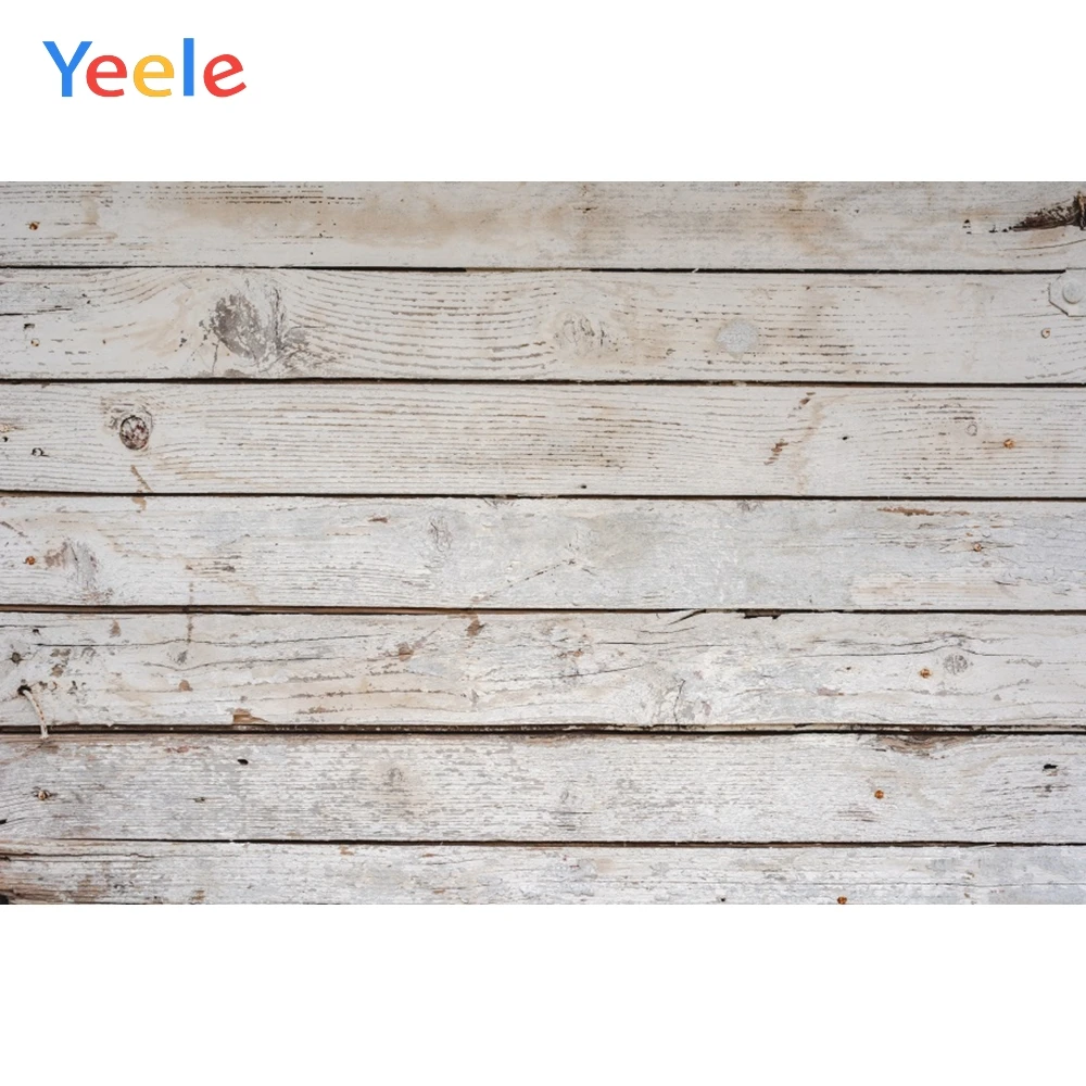 Фоны Yeele для портретной фотосъемки с изображением деревянных досок в старинном