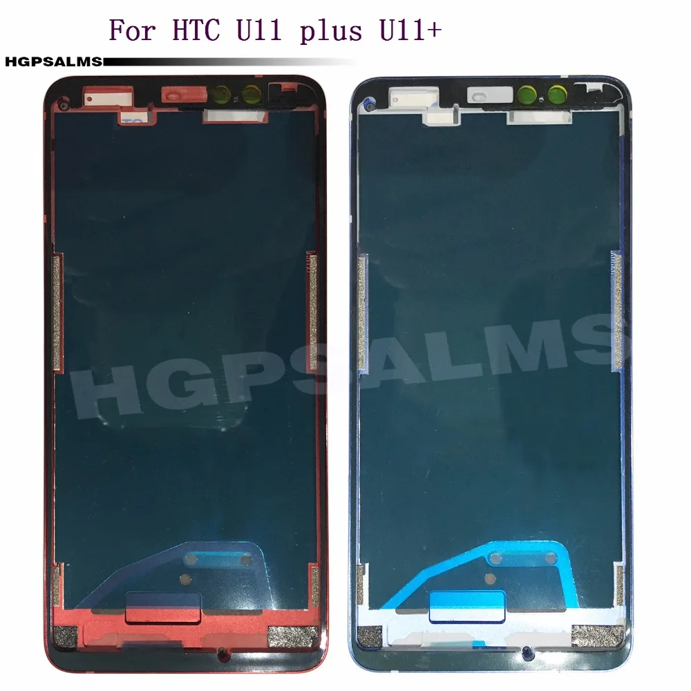 Для htc U11 Plus передняя рамка средняя Корпус с клеем для + lcd|Корпусы и рамки