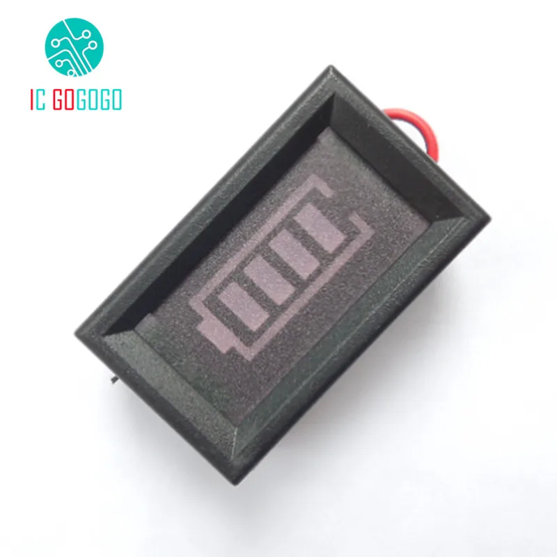 Зеленый 6 В свинцово кислотная Батарея Ёмкость индикатор модуль Дисплей