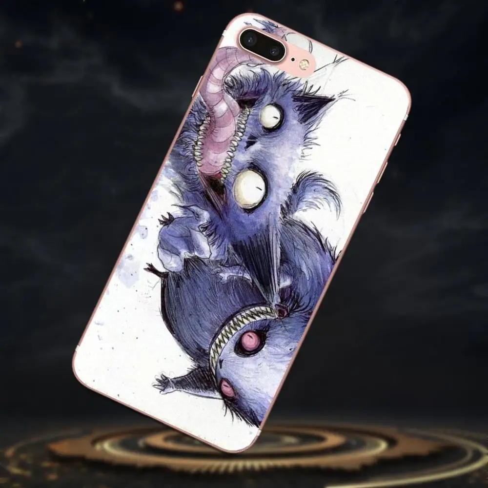 TPU Phone Case Skin Cover Cheshire Cat Art For Galaxy Grand Alpha G850 Core2 Prime S2 I9082 A3 A5 A7 On5 On7 2015 2016 2017 | Мобильные