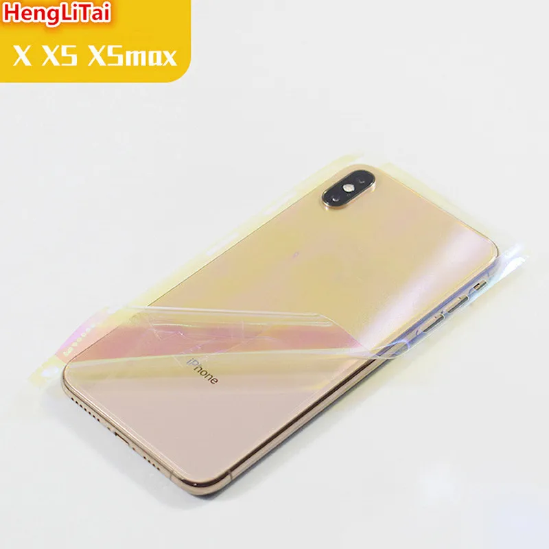 Прозрачная цветная Защитная пленка для iphone X/XS Max/XR/8/8 Plus/6/7/7 Plus защитная