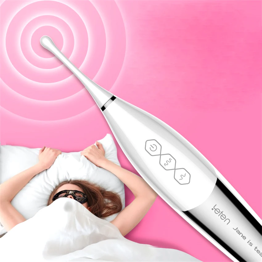 Leten USB Массажер Стимулятор клитора высокочастотные Вибраторы Быстрый крик оргазм