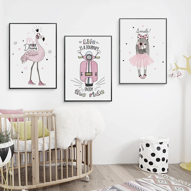 Картина на холсте с изображением девочки мечты А4 А3 А2 07 г|picture wall|art paintingcanvas art painting