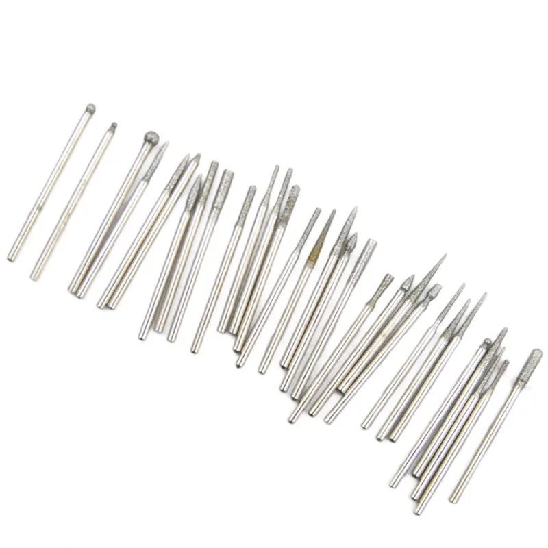 30 шт./компл. Электрический Фрезер для ногтей сверлильный инструмент маникюра