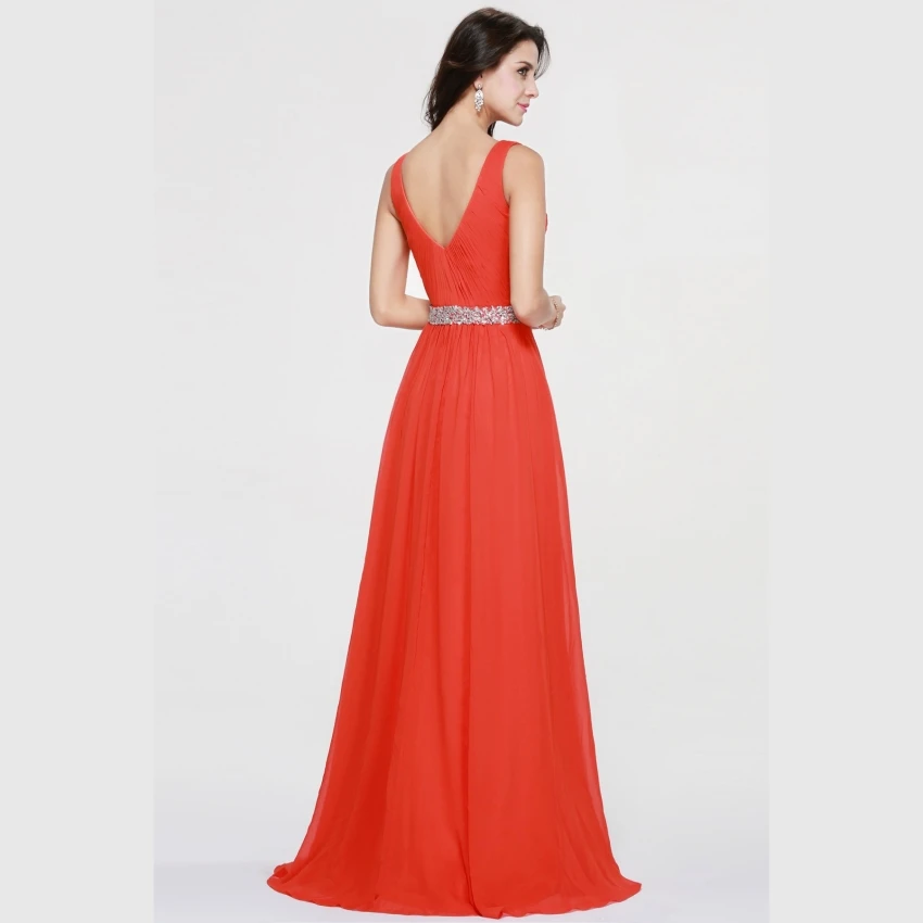 Сексуальное длинное вечернее платье на тонких бретельках новинка 2019 шифоновое