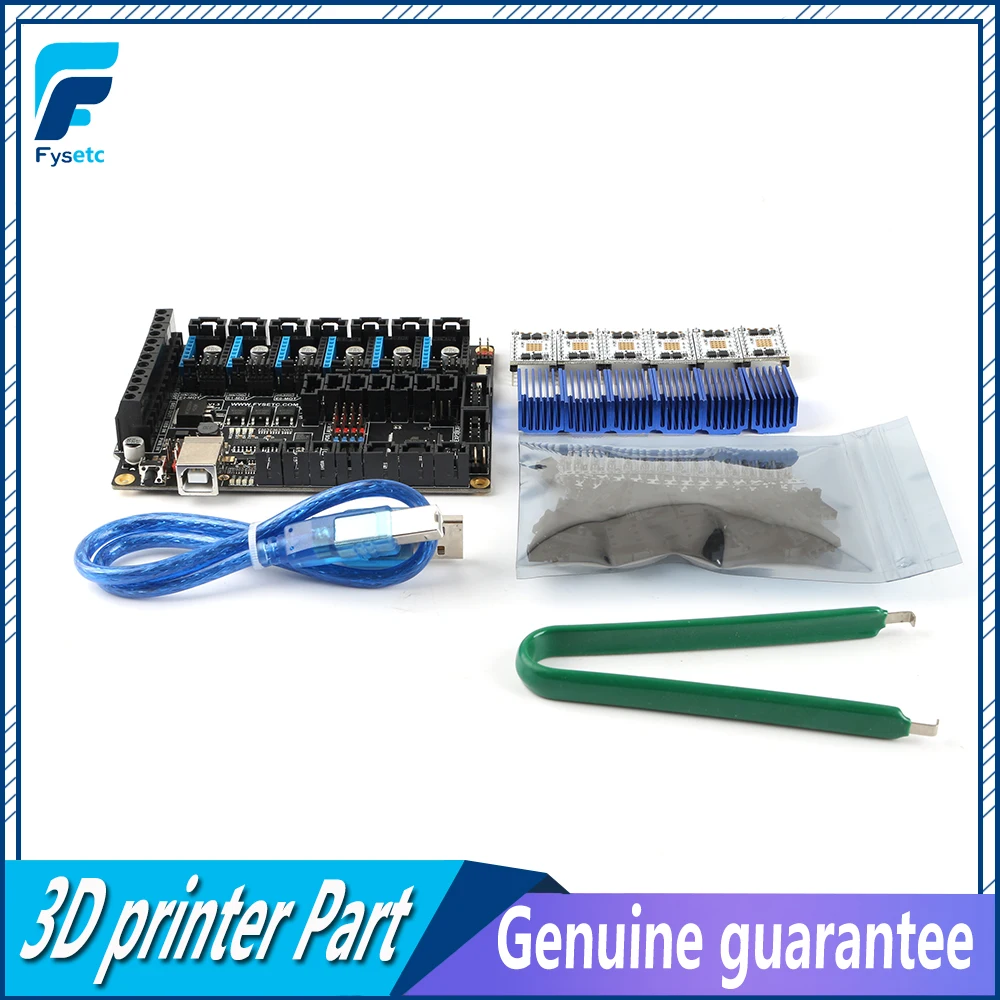 FYSETC F6 V1.3 плата все в одном электронное решение материнская + 6 шт. TMC5160 V1.2 SPI Высокая