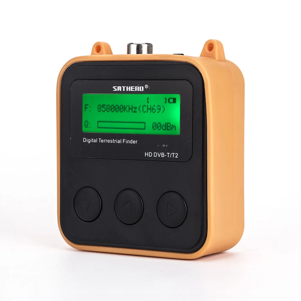 SATHERO SH 110HD Meter DVB T устройство поиска сигналов наземных станций HD Digital T2 better