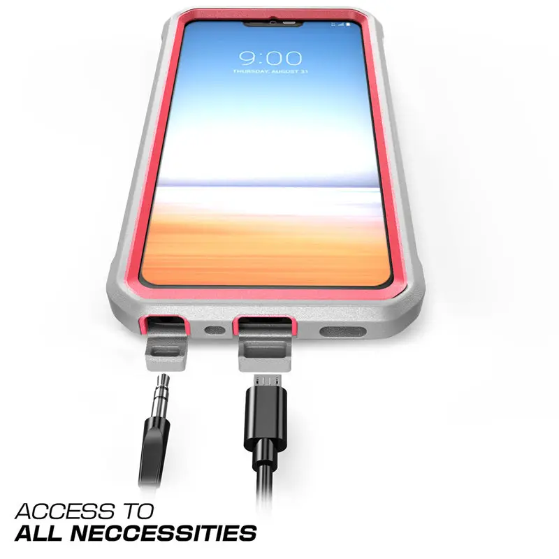 SUP чехол для LG G7 чехол thinq крышка 6,1 дюймов UB Pro полный корпус прочная кобура клип Защитный чехол со встроенной защитной пленкой