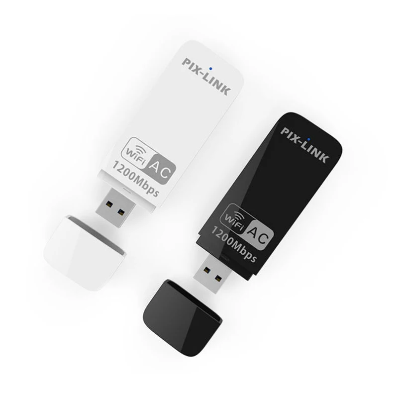AAAJ Lv Uac04 беспроводной Usb адаптер 1200 м 2 4/5 ГГц двухдиапазонный Wifi портативный