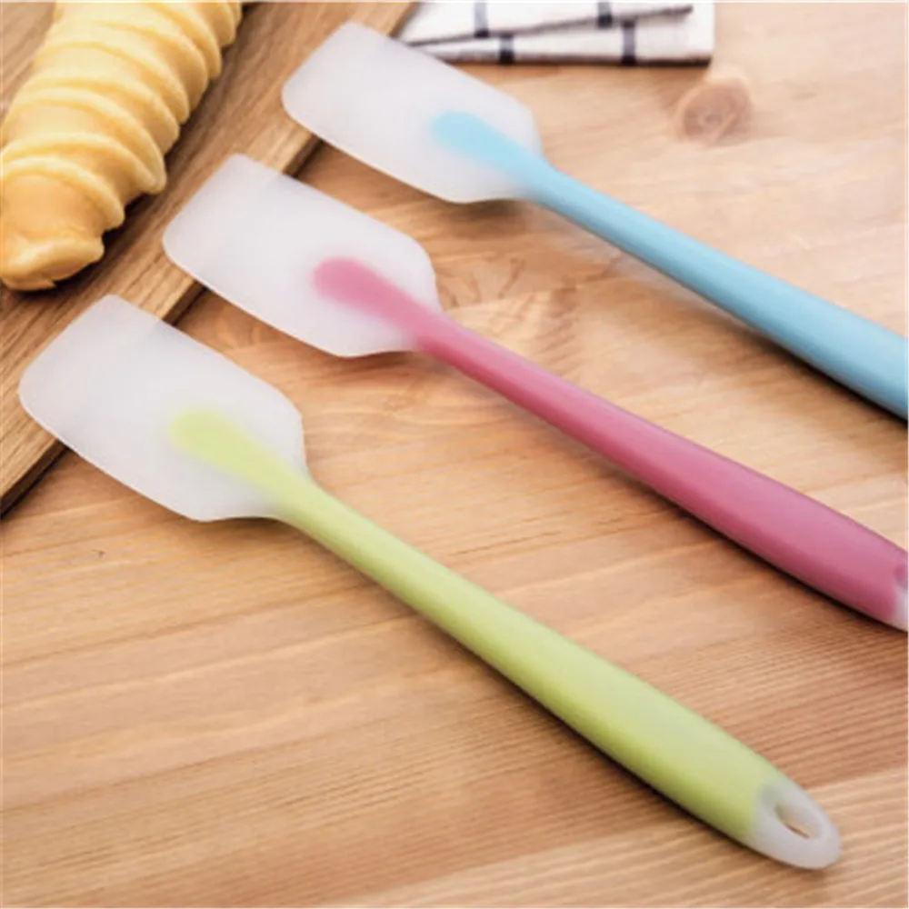 1PC Butter Spatula Brush Mixing Cream Scraper Silicone Baking Tool Heat Resistant Cake cream trowel sugar shovel baking utensils | Дом и сад
