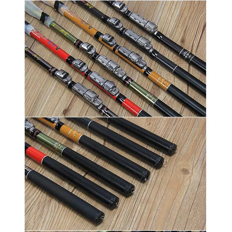 Новинка 3 метра карбоновое волокно телескопическая удочка с длинным литьем для