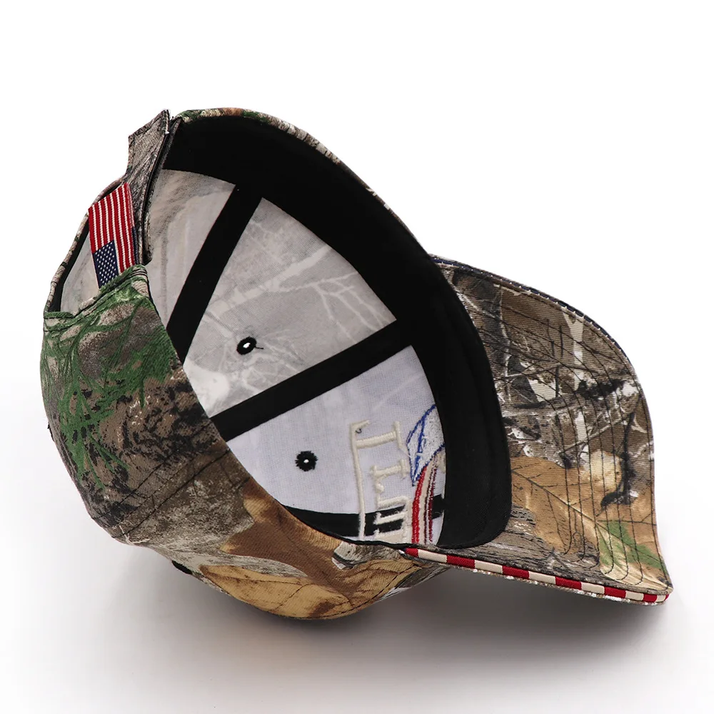 Козырек камуфляжная бейсболка s США Pringting Make America Great Snapback шляпа с вышивкой