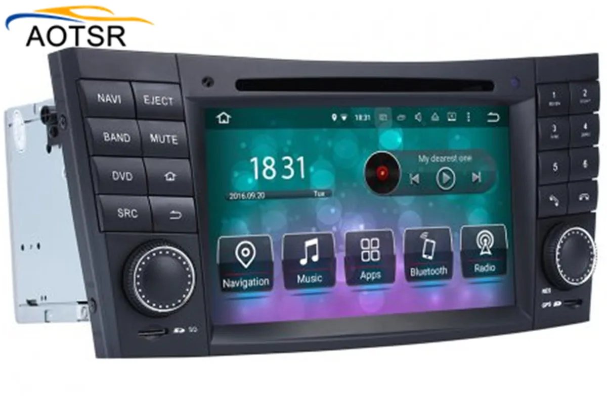 4 + 32 DSP Android 9 0 Автомобильный мультимедийный плеер для Mercedes Benz CLS(W219)/E(W211)/G(W463) GPS