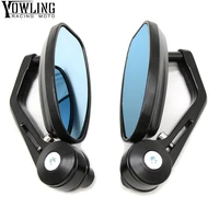 universal motorcycle mirror view side rear mirror 2224mm handle bar for bmw f r k 650 700 800 1200 1300 gs r rs adventure
