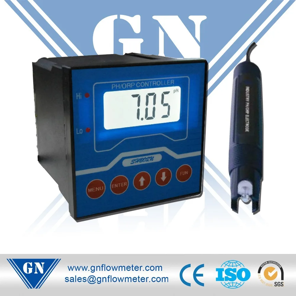 

Анализатор pH, локальный ЖК-дисплей, 4 ~ 20 мА, и релейный выход, диапазон измерения 0,0 ~ pH, онлайн цифровой рН-метр