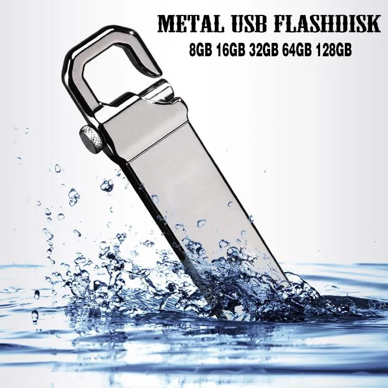 Новый металлический Usb флеш накопитель 128 ГБ высокая скорость 8 16 64 32 карта памяти