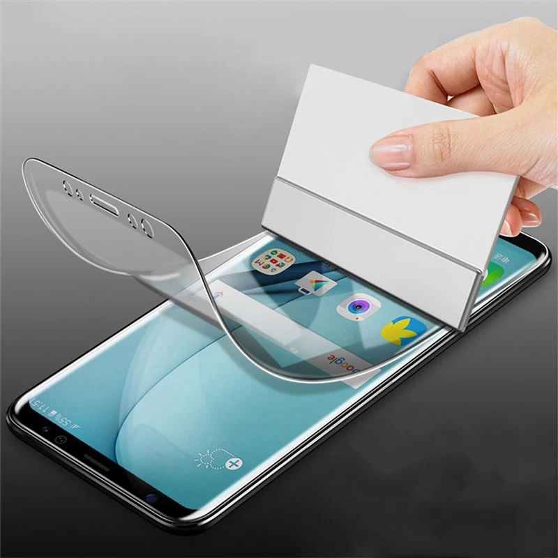 transparent Для samsung Galaxy S10 S10Lite S10Plus защитная пленка на для samsung S 10 lite плюс 3D мягкая пленка не закаленное Стекло - Цвет: transparent