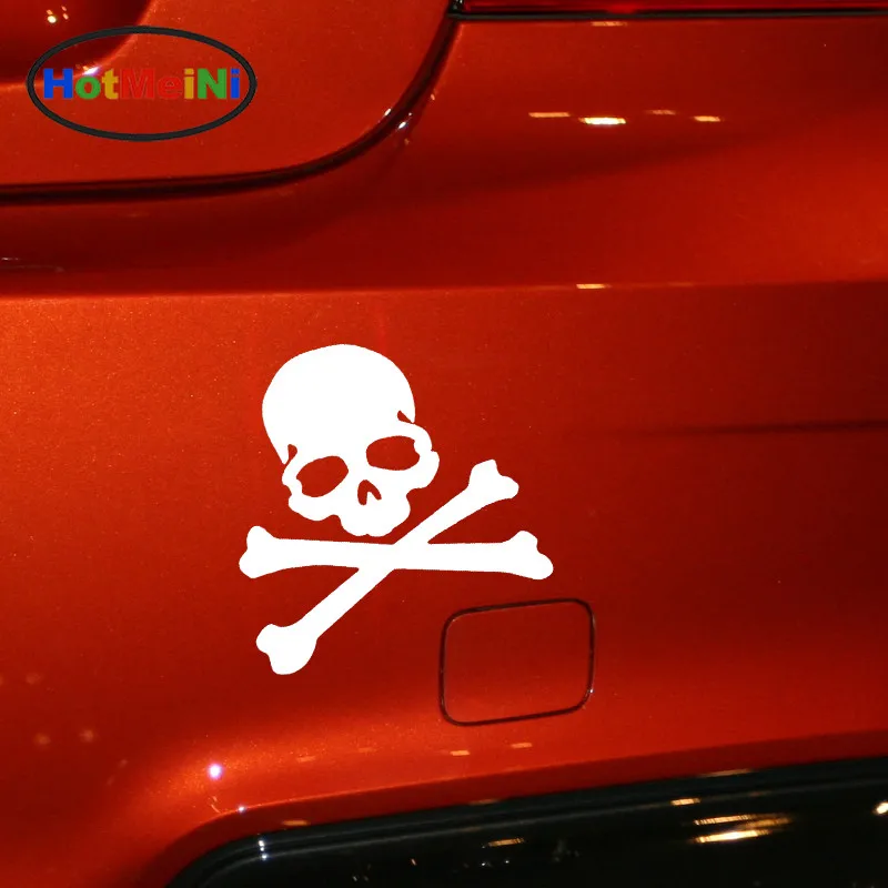 HotMeiNi наклейка для автомобилей Robber Skull Cross Bone SUV мотоциклетный Стайлинг автомобиля