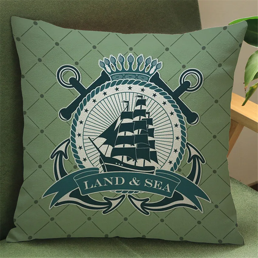 Наволочка для подушки в европейском стиле из хлопка и льна | Дом сад