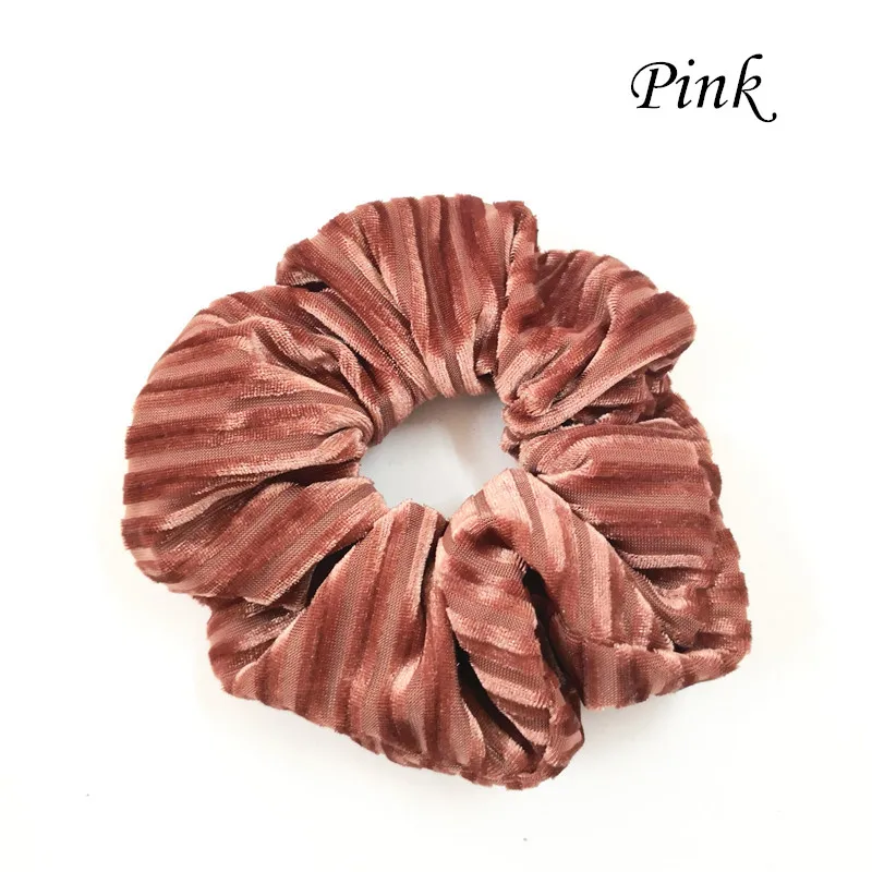 Pink 1 шт. нейтральный цвет большие резинки для волос для женщин резинки для волос аксессуары PT134 - Цвет: Pink