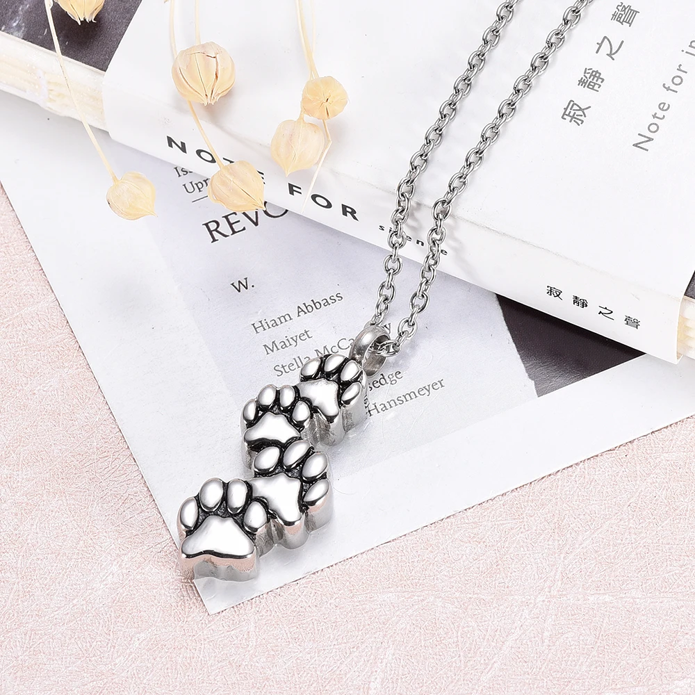 Высокое качество собака/обувь с принтом кошачий коготь Форма Кремации Ювелирных